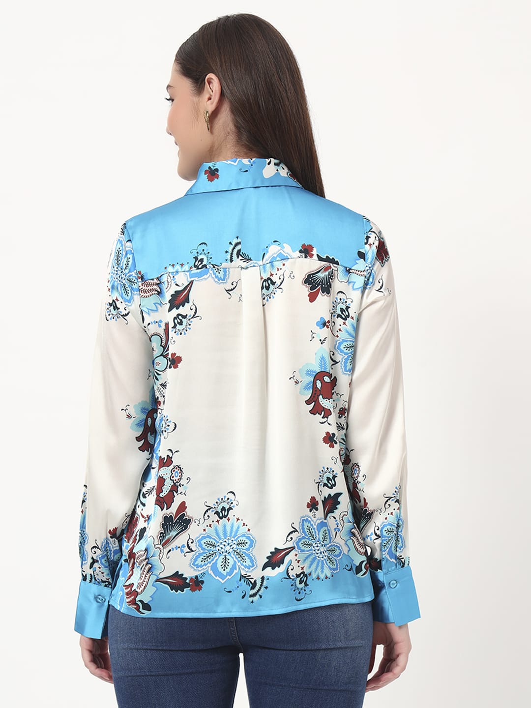 THE BLUE FLORAL SHIRT