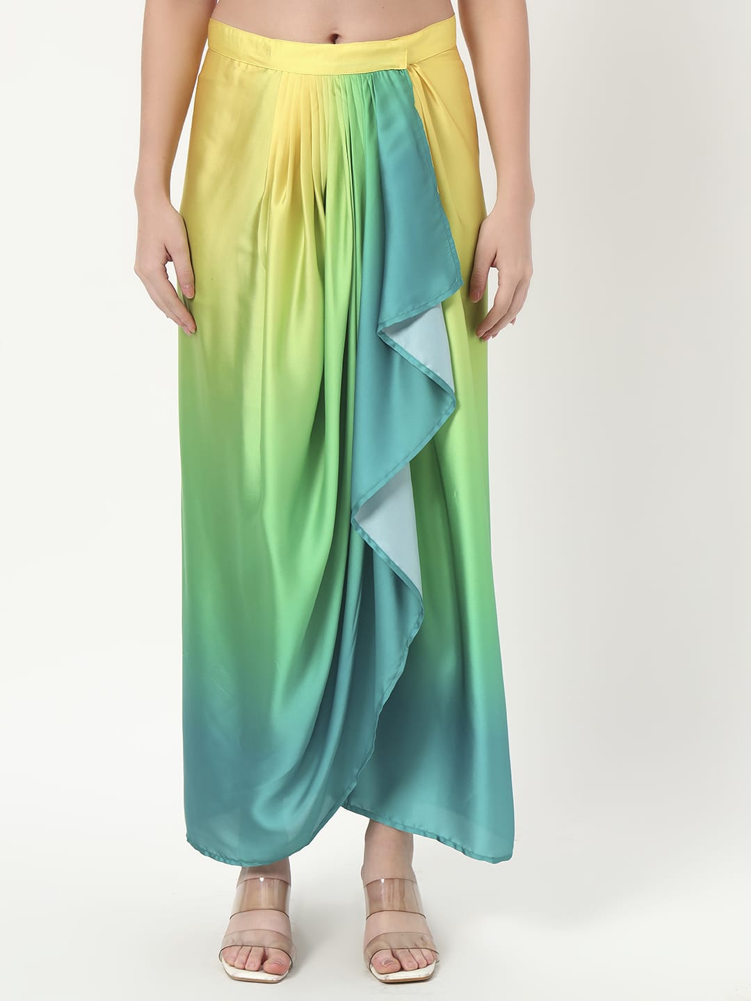 Sunset Ombre Draped Co-Ord Set